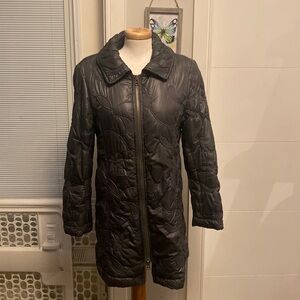 Vintage Embroidered winter puff coat